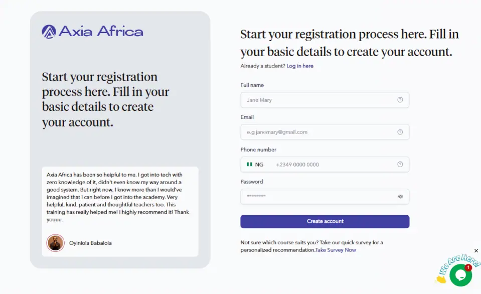Axia Learning preview